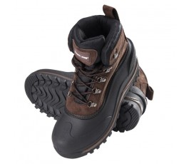 
                  LAHTIPRO Śniegowce Zamszowe Syntetyczne Brązowe, Rozmiar 42, Model L3080442